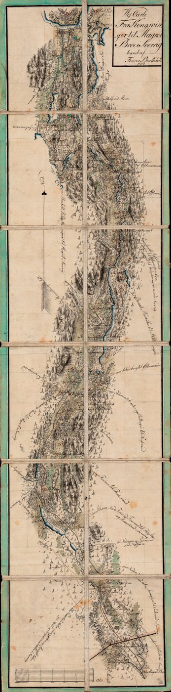 Wej Carte from Kongsvinger to Magnor Bridge by Bjerkebek